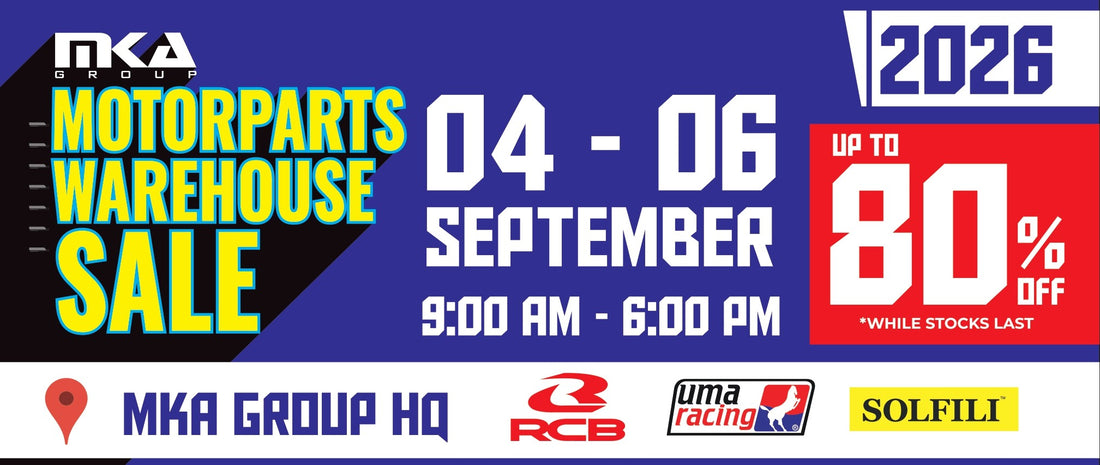 MKA GROUP WAREHOUSE SALE RETURNS WITH UP TO 80% DISCOUNTS AND SPECIAL DEALS FOR DELIVERY RIDERS