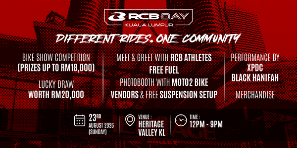 RCB Launches First-Ever RCB Day Malaysia 2026, Bringing Together Thousands of Bikers in the Brand's Biggest Community Celebration