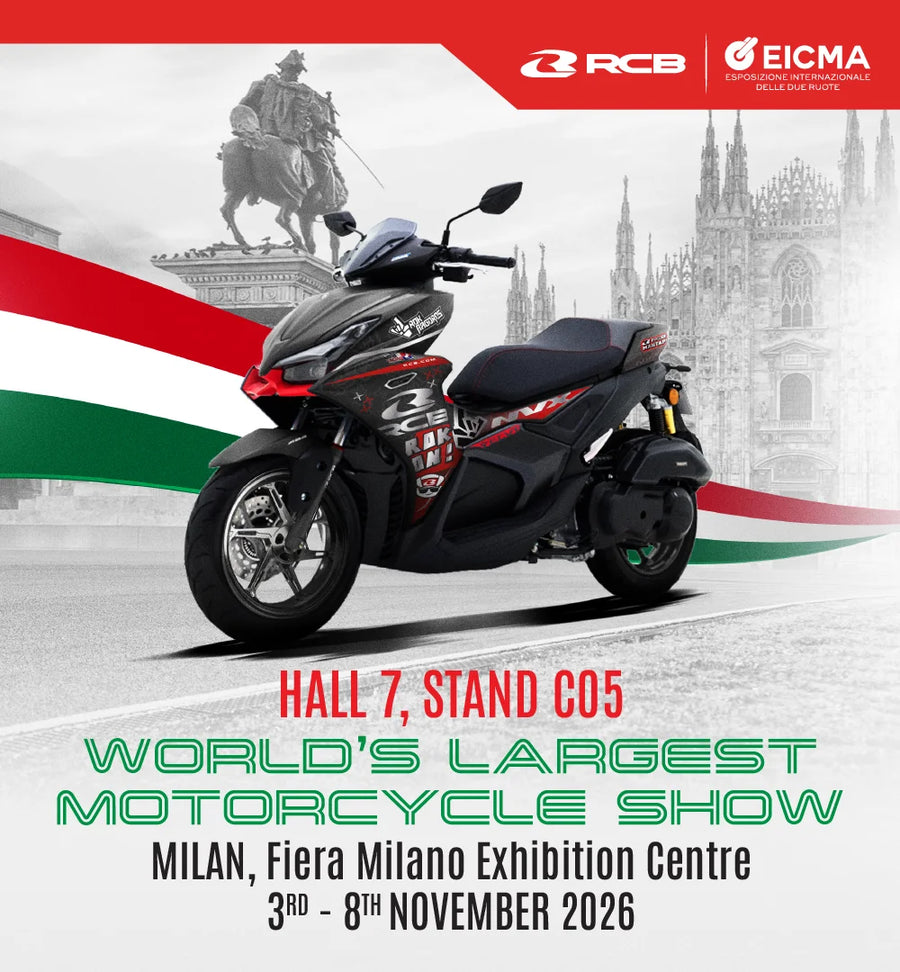 RCB EICMA 2026 Event Poster