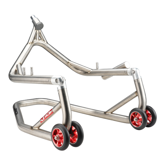 RCB MOTOGP TITAN TRIPLE CLAMP STAND GP1 V2 WITH PIVOT ø25.5MM & ø23.8MM