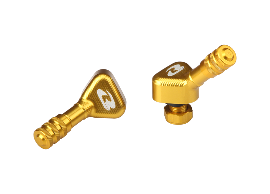 Air valve stems gold