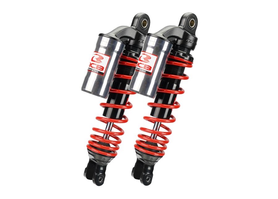 MB2 series dual suspension red silver